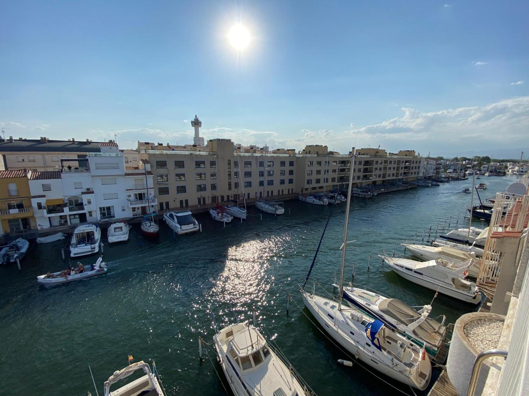 Port Royal B1 3-2 - Apartamento Con Piscina Privada - Vistas - Wifi - Cerca Playa Empuriabrava Eksteriør billede